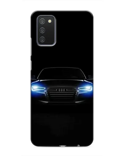 Чехол для Samsung Galaxy A02s с картинкой «Audi в неоне» Чехол для Samsung Galaxy A02s с картинкой «Audi в неоне»