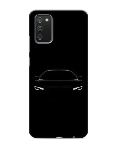 Чехол для Samsung Galaxy A02s с картинкой «Взгляд Audi в темноте» Чехол для Samsung Galaxy A02s с картинкой «Взгляд Audi в темноте»
