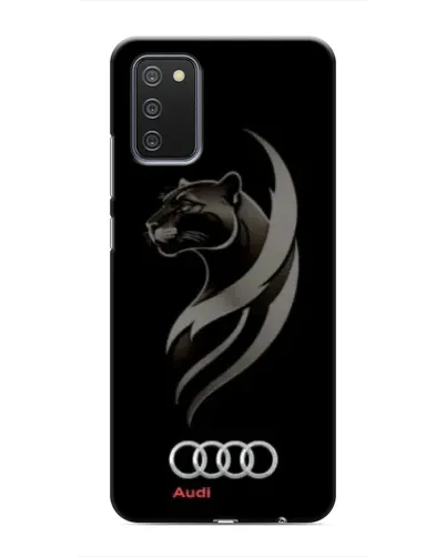 Чехол для Samsung Galaxy A02s с картинкой «Графика — пантера и Audi» Чехол для Samsung Galaxy A02s с картинкой «Графика — пантера и Audi»