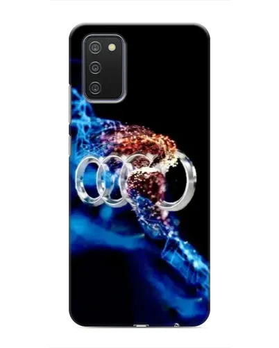 Чехол для Samsung Galaxy A02s с картинкой «Энергия лого Audi» Чехол для Samsung Galaxy A02s с картинкой «Энергия лого Audi»