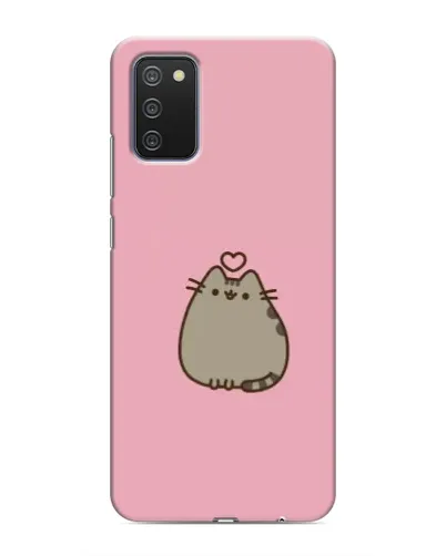 Чехол для Samsung Galaxy A02s с картинкой «Pusheen сердце» Чехол для Samsung Galaxy A02s с картинкой «Pusheen сердце»