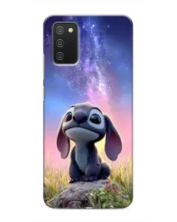 Чехол для Samsung Galaxy A02s с картинкой «Стич на рассвете»