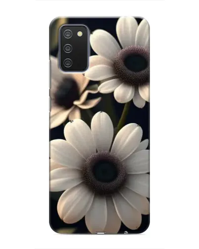 Чехол для Samsung Galaxy A02s с картинкой «Белые маргаритки макро» Чехол для Samsung Galaxy A02s с картинкой «Белые маргаритки макро»