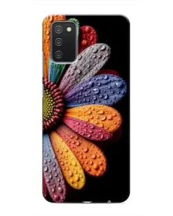 Чехол для Samsung Galaxy A02s с картинкой «Радужный цветок» Чехол для Samsung Galaxy A02s с картинкой «Радужный цветок»
