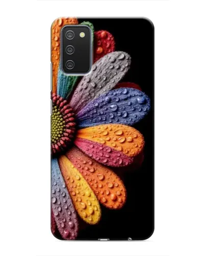 Чехол для Samsung Galaxy A02s с картинкой «Радужный цветок» Чехол для Samsung Galaxy A02s с картинкой «Радужный цветок»
