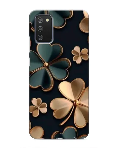 Чехол для Samsung Galaxy A02s с картинкой «Клевер в золоте» Чехол для Samsung Galaxy A02s с картинкой «Клевер в золоте»