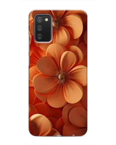 Чехол для Samsung Galaxy A02s с картинкой «Оранжевый макро цветок» Чехол для Samsung Galaxy A02s с картинкой «Оранжевый макро цветок»
