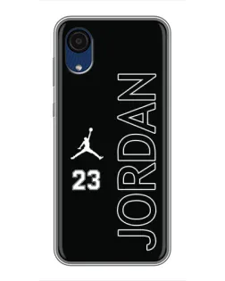 Чехол для Samsung Galaxy A03 Core с картинкой «Jordan Vertical»