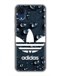 Чехол для Samsung Galaxy A03 Core с картинкой «Adidas Trefoil Blue» Чехол для Samsung Galaxy A03 Core с картинкой «Adidas Trefoil Blue»
