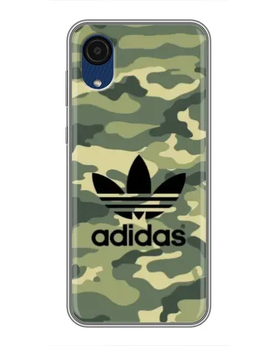 Чехол для Samsung Galaxy A03 Core с картинкой «Милитари стиль Adidas»
