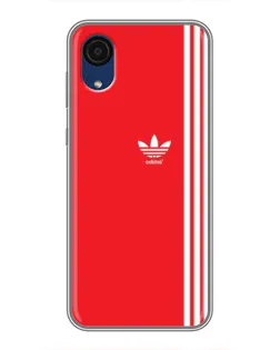 Чехол для Samsung Galaxy A03 Core с картинкой «Красный минимализм Adidas» Чехол для Samsung Galaxy A03 Core с картинкой «Красный минимализм Adidas»