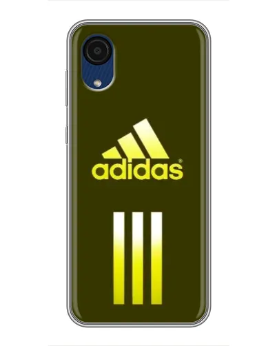 Чехол для Samsung Galaxy A03 Core с картинкой «Оливковый градиент Adidas»