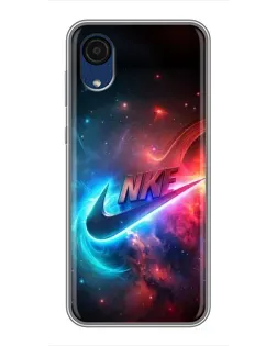 Чохол для Samsung Galaxy A03 Core з картинкою «Вогняний логотип Nike» Чохол для Samsung Galaxy A03 Core з картинкою «Вогняний логотип Nike»