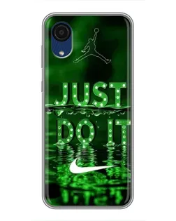 Чохол для Samsung Galaxy A03 Core з картинкою «Зелений неоновий Nike» Чохол для Samsung Galaxy A03 Core з картинкою «Зелений неоновий Nike»