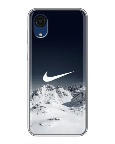 Чохол для Samsung Galaxy A03 Core з картинкою «Nike — зимові гори» Чохол для Samsung Galaxy A03 Core з картинкою «Nike — зимові гори»