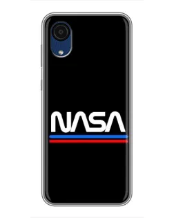 Чехол для Samsung Galaxy A03 Core с картинкой «NASA — классика Red Blue» Чехол для Samsung Galaxy A03 Core с картинкой «NASA — классика Red Blue»