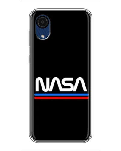 Чехол для Samsung Galaxy A03 Core с картинкой «NASA — классика Red Blue» Чехол для Samsung Galaxy A03 Core с картинкой «NASA — классика Red Blue»