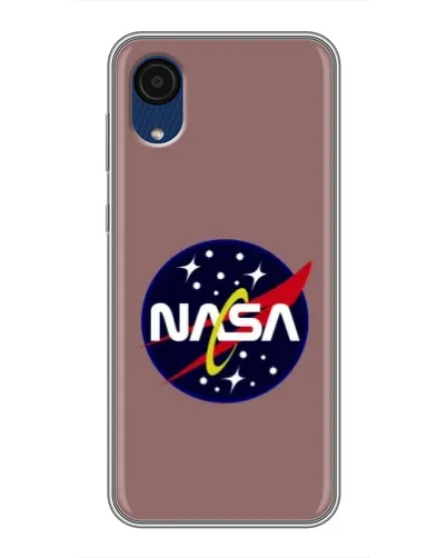 Чехол для Samsung Galaxy A03 Core с картинкой «NASA — ретро космос» Чехол для Samsung Galaxy A03 Core с картинкой «NASA — ретро космос»
