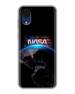 Чехол для Samsung Galaxy A03 Core с картинкой «Земля из космоса NASA» Чехол для Samsung Galaxy A03 Core с картинкой «Земля из космоса NASA»