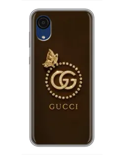 Чохол для Samsung Galaxy A03 Core з картинкою «Gucci — золотий метелик» Чохол для Samsung Galaxy A03 Core з картинкою «Gucci — золотий метелик»