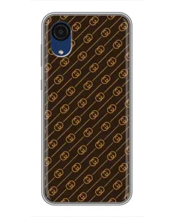 Чохол для Samsung Galaxy A03 Core з картинкою «Gucci — золоті діагоналі» Чохол для Samsung Galaxy A03 Core з картинкою «Gucci — золоті діагоналі»