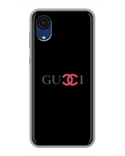 Чохол для Samsung Galaxy A03 Core з картинкою «Gucci — червоний градієнт» Чохол для Samsung Galaxy A03 Core з картинкою «Gucci — червоний градієнт»