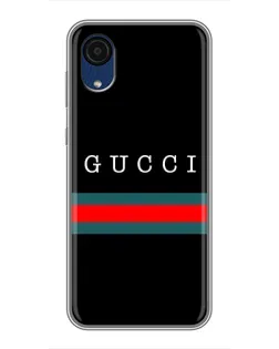 Чохол для Samsung Galaxy A03 Core з картинкою «Gucci — червоний пояс» Чохол для Samsung Galaxy A03 Core з картинкою «Gucci — червоний пояс»