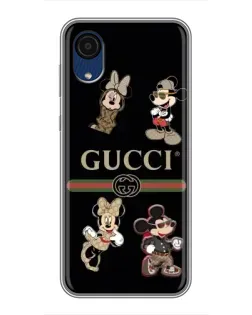 Чохол для Samsung Galaxy A03 Core з картинкою «Gucci — герої Disney та монограма» Чохол для Samsung Galaxy A03 Core з картинкою «Gucci — герої Disney та монограма»
