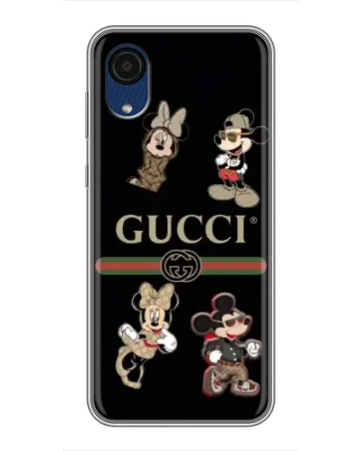 Чехол для Samsung Galaxy A03 Core с картинкой «Gucci — герои Disney и монограмма» Чехол для Samsung Galaxy A03 Core с картинкой «Gucci — герои Disney и монограмма»
