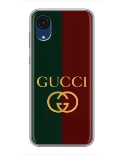 Чохол для Samsung Galaxy A03 Core з картинкою «Gucci — темно-зелений градієнт» Чохол для Samsung Galaxy A03 Core з картинкою «Gucci — темно-зелений градієнт»
