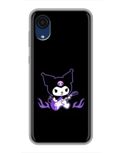 Чехол для Samsung Galaxy A03 Core с картинкой «Электрическая Kuromi» Чехол для Samsung Galaxy A03 Core с картинкой «Электрическая Kuromi»