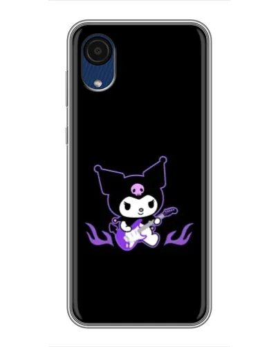 Чехол для Samsung Galaxy A03 Core с картинкой «Электрическая Kuromi»