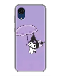 Чехол для Samsung Galaxy A03 Core с картинкой «Kuromi с зонтиком» Чехол для Samsung Galaxy A03 Core с картинкой «Kuromi с зонтиком»