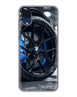 Чехол для Samsung Galaxy A03 Core с картинкой «Колесо BMW вблизи» Чехол для Samsung Galaxy A03 Core с картинкой «Колесо BMW вблизи»