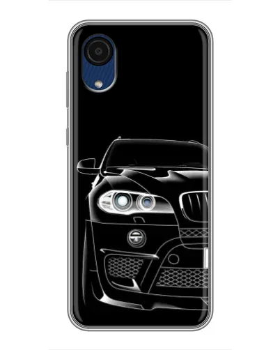 Чехол для Samsung Galaxy A03 Core с картинкой «Темный силуэт BMW» Чехол для Samsung Galaxy A03 Core с картинкой «Темный силуэт BMW»