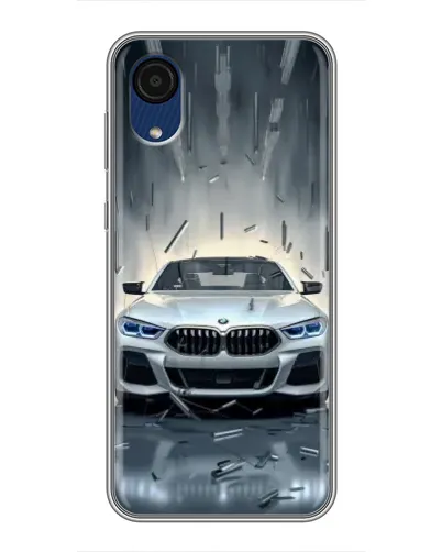 Чехол для Samsung Galaxy A03 Core с картинкой «BMW в свете фар» Чехол для Samsung Galaxy A03 Core с картинкой «BMW в свете фар»