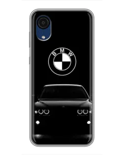 Чехол для Samsung Galaxy A03 Core с картинкой «BMW — взгляд из темноты» Чехол для Samsung Galaxy A03 Core с картинкой «BMW — взгляд из темноты»