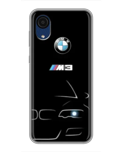 Чехол для Samsung Galaxy A03 Core с картинкой «Минималистичный принт BMW M3» Чехол для Samsung Galaxy A03 Core с картинкой «Минималистичный принт BMW M3»