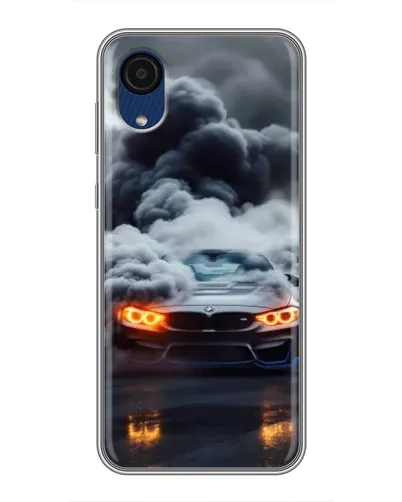 Чехол для Samsung Galaxy A03 Core с картинкой «BMW в дыму» Чехол для Samsung Galaxy A03 Core с картинкой «BMW в дыму»