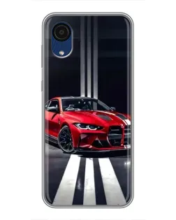 Чехол для Samsung Galaxy A03 Core с картинкой «Красная BMW на дороге» Чехол для Samsung Galaxy A03 Core с картинкой «Красная BMW на дороге»