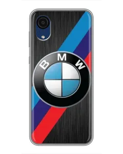 Чехол для Samsung Galaxy A03 Core с картинкой «BMW M-stripes стиль» Чехол для Samsung Galaxy A03 Core с картинкой «BMW M-stripes стиль»