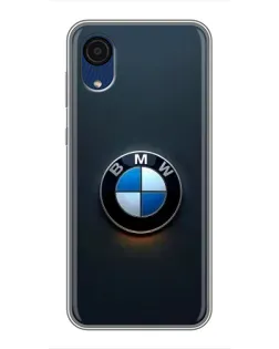 Чехол для Samsung Galaxy A03 Core с картинкой «Логотип BMW — минимализм» Чехол для Samsung Galaxy A03 Core с картинкой «Логотип BMW — минимализм»