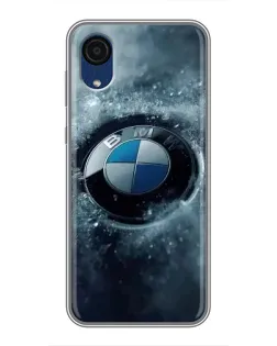 Чехол для Samsung Galaxy A03 Core с картинкой «Логотип BMW — лед» Чехол для Samsung Galaxy A03 Core с картинкой «Логотип BMW — лед»