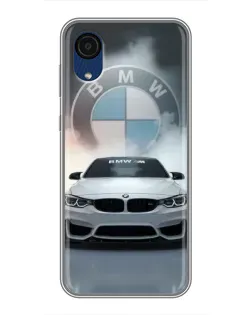 Чехол для Samsung Galaxy A03 Core с картинкой «BMW в белом дыму» Чехол для Samsung Galaxy A03 Core с картинкой «BMW в белом дыму»