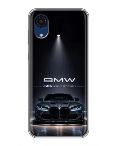 Чехол для Samsung Galaxy A03 Core с картинкой «BMW сквозь ночной город» Чехол для Samsung Galaxy A03 Core с картинкой «BMW сквозь ночной город»