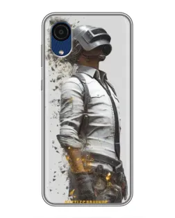 Чехол для Samsung Galaxy A03 Core с картинкой «PUBG — боец в пыли» Чехол для Samsung Galaxy A03 Core с картинкой «PUBG — боец в пыли»
