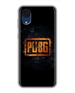 Чехол для Samsung Galaxy A03 Core с картинкой «PUBG — золотой логотип» Чехол для Samsung Galaxy A03 Core с картинкой «PUBG — золотой логотип»