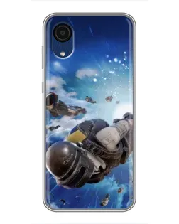 Чехол для Samsung Galaxy A03 Core с картинкой «Десант PUBG — прыжок» Чехол для Samsung Galaxy A03 Core с картинкой «Десант PUBG — прыжок»