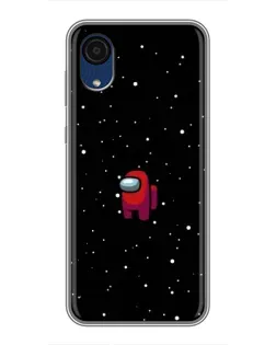Чехол для Samsung Galaxy A03 Core с картинкой «Красный Among Us» Чехол для Samsung Galaxy A03 Core с картинкой «Красный Among Us»