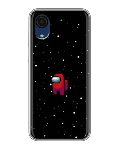 Чехол для Samsung Galaxy A03 Core с картинкой «Красный Among Us» Чехол для Samsung Galaxy A03 Core с картинкой «Красный Among Us»